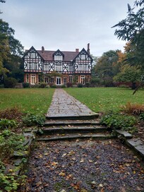 View of the grande House from the rear  gardens