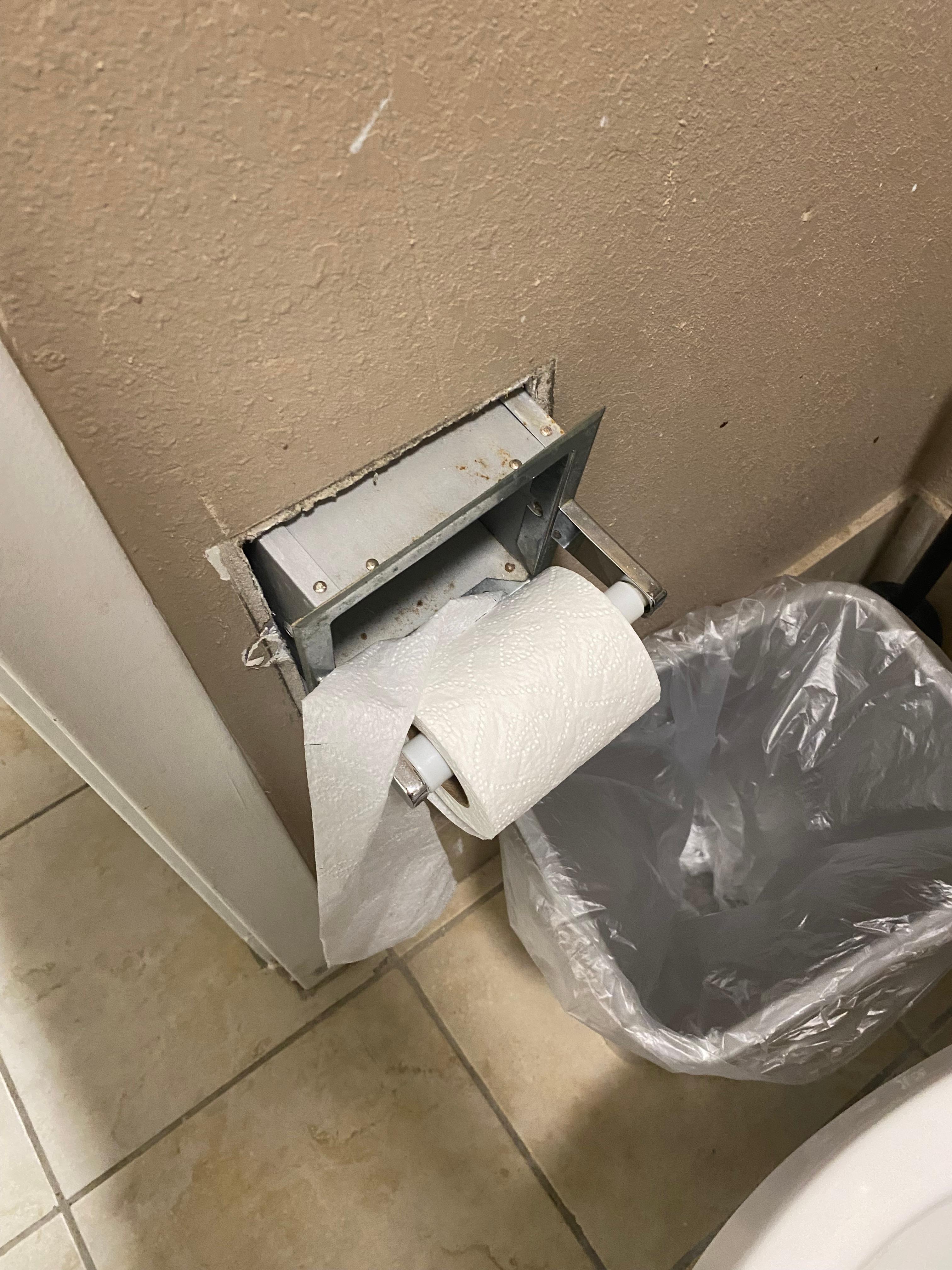 Lovely toilet paper dispenser 