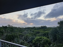 View from the top deck