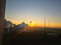 One of the beautiful views from the balconies....