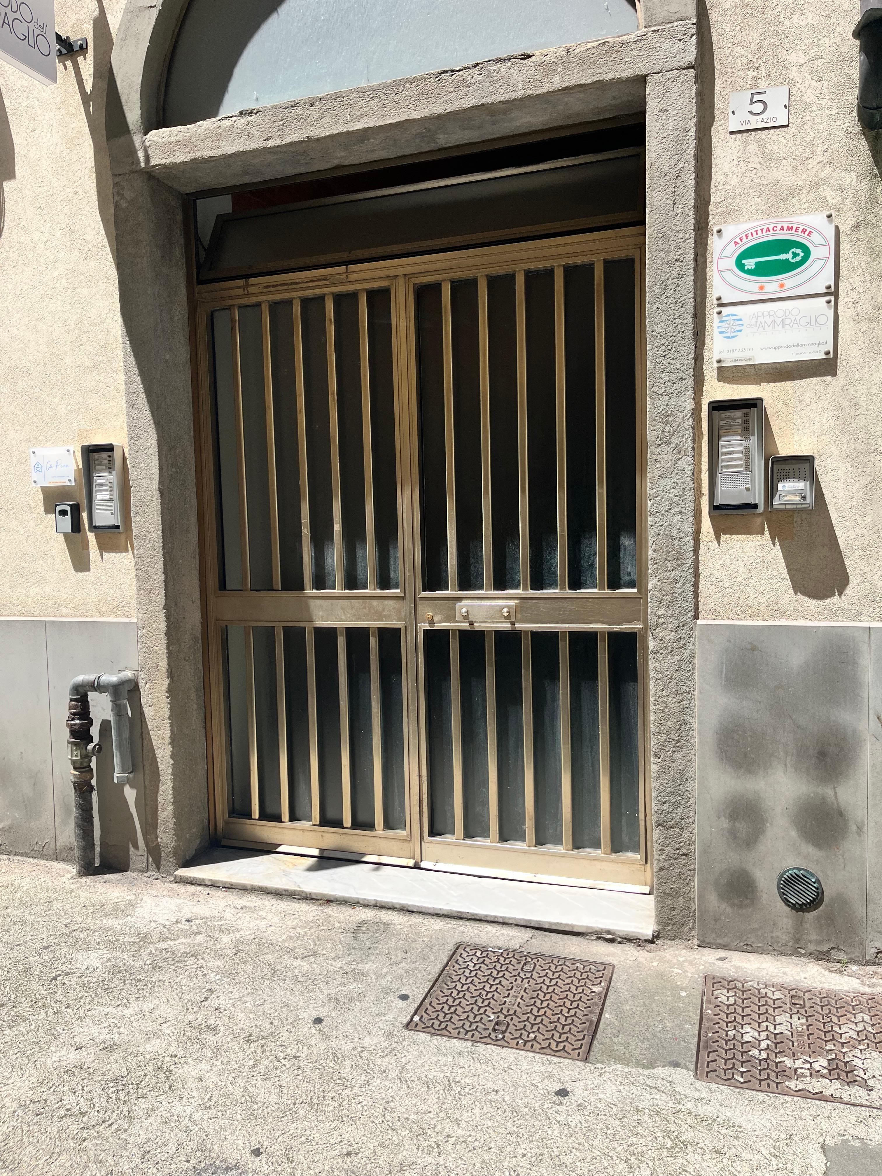 Entry was easy to find , secure and safe.