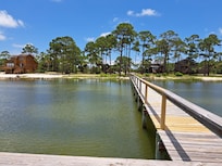 View from the dock back towards the house. Gorgeous either direction.