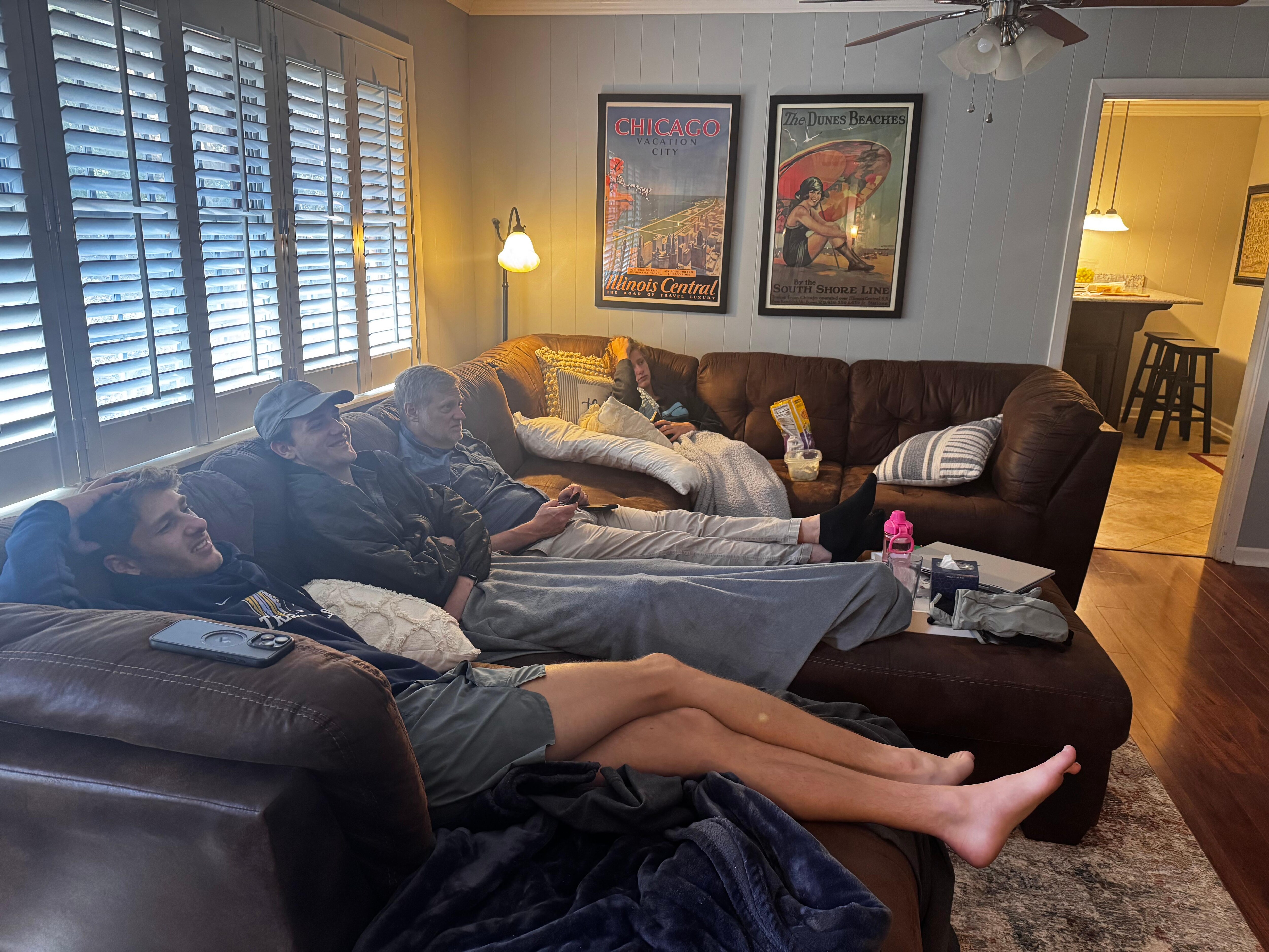 Family of 6 & an Egg Bowl Thanksgiving! 