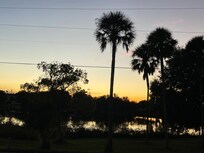 Beautiful sunset from the porch!!