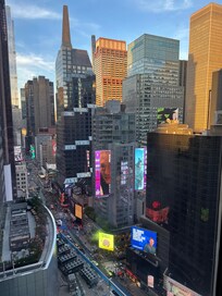View from our room on the 33 floor