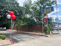 Entrance off South Congress.
