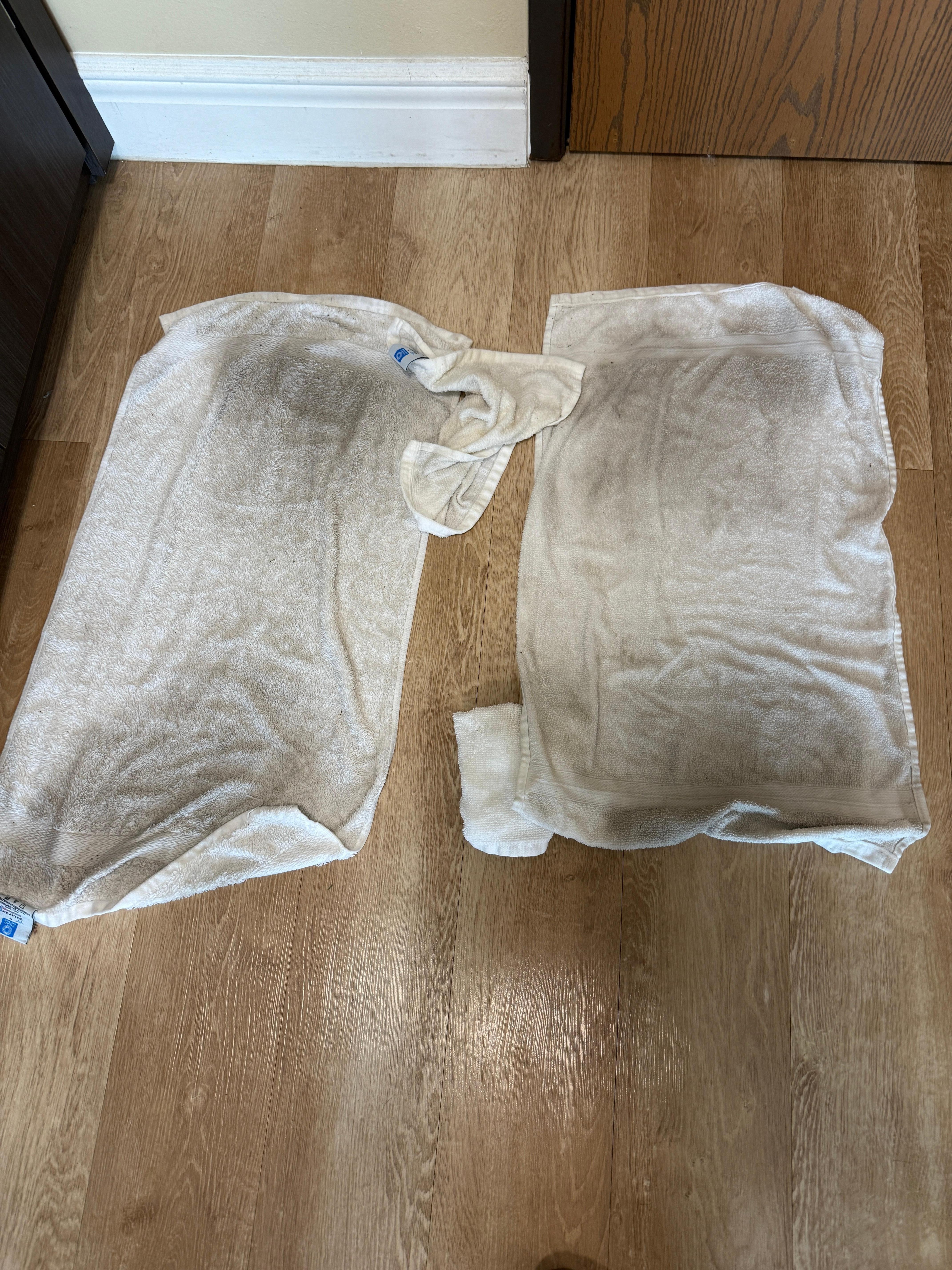 This was after I cleaned the floors 