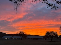 Sunset taken from our room