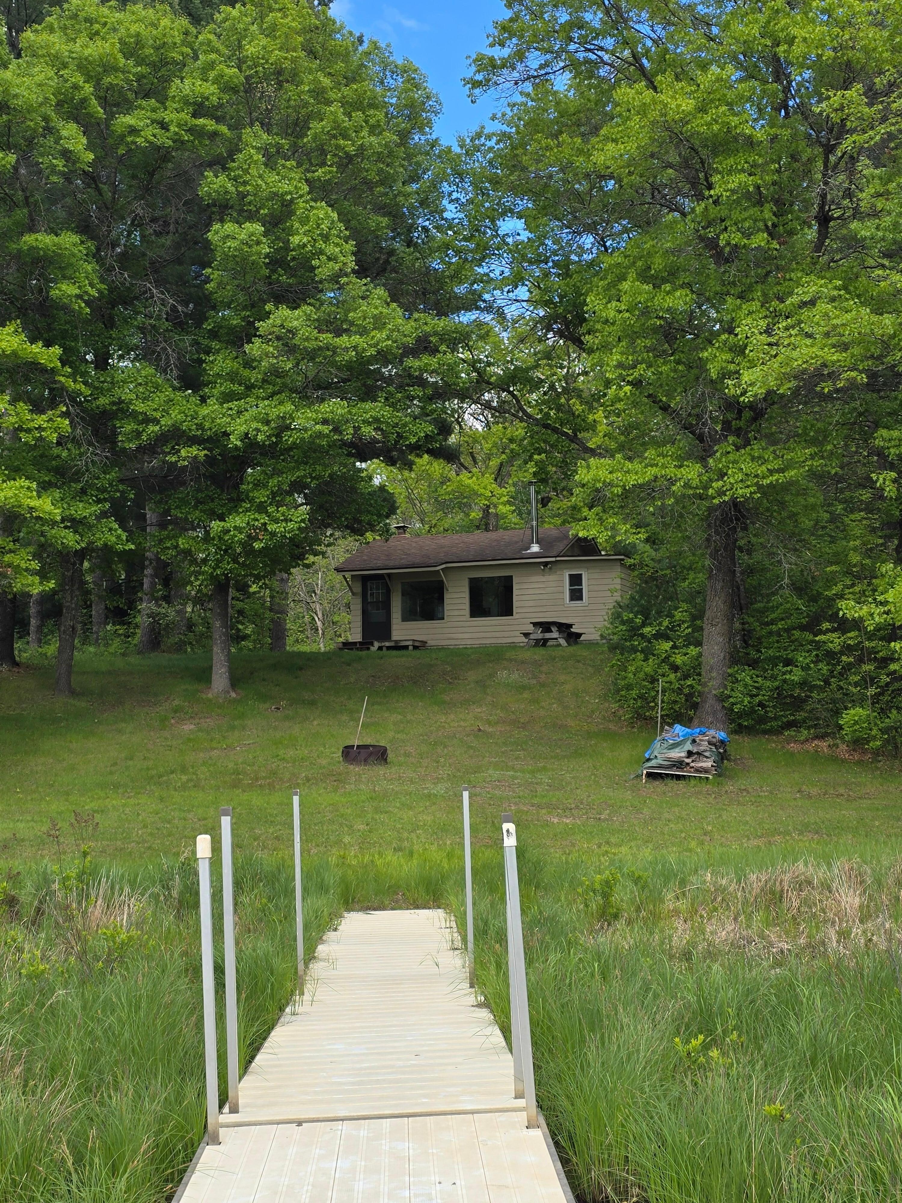 Back of the cabin