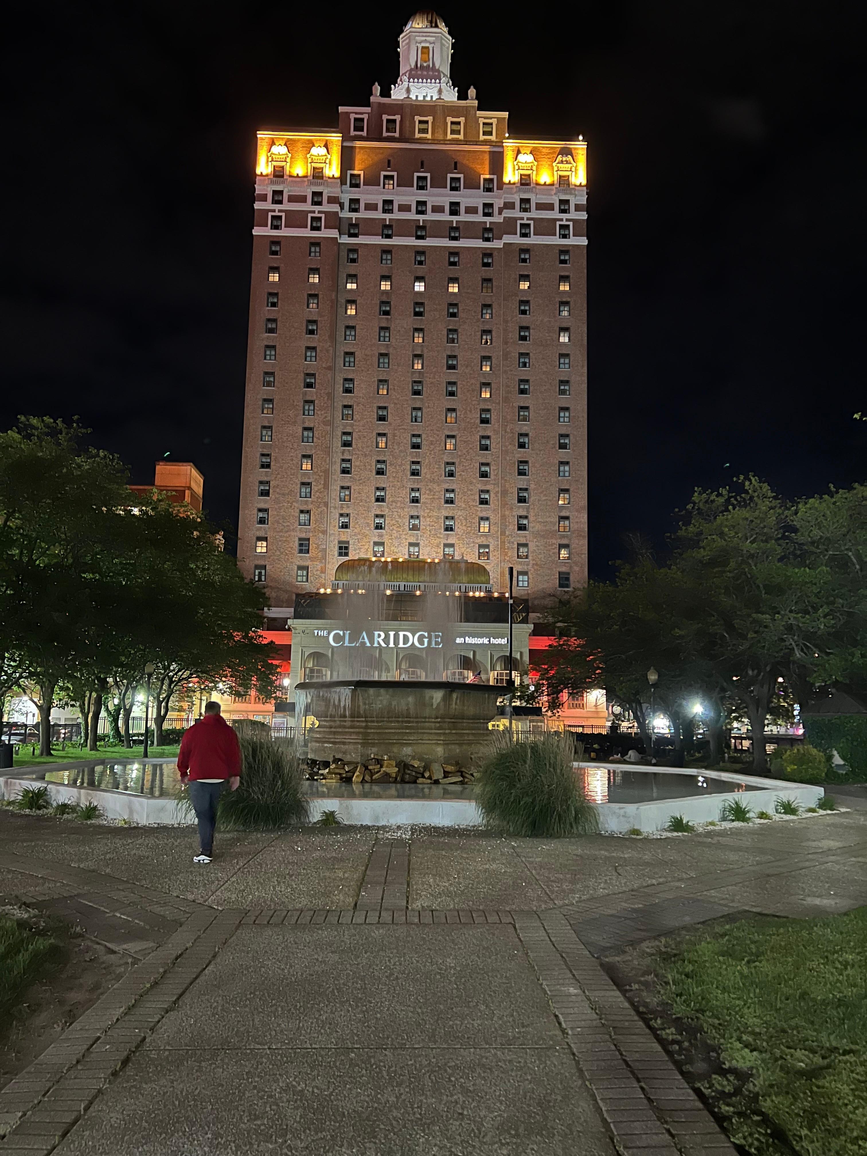Hotel at night 