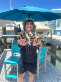 One of the many catches off the back dock