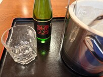 麦焼酎発祥の地 壱岐
フロントで購入した焼酎は2階のレストランの裏口から職員さんに頼めばロックのセットが貰えます。