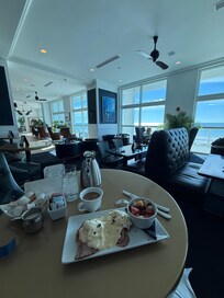 Awesome breakfast with a great view!