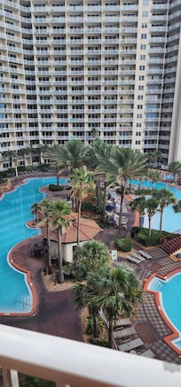 Pool was very inviting.