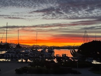 Sunrise from the balcony