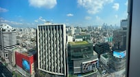 View from the 21st floor restaurant