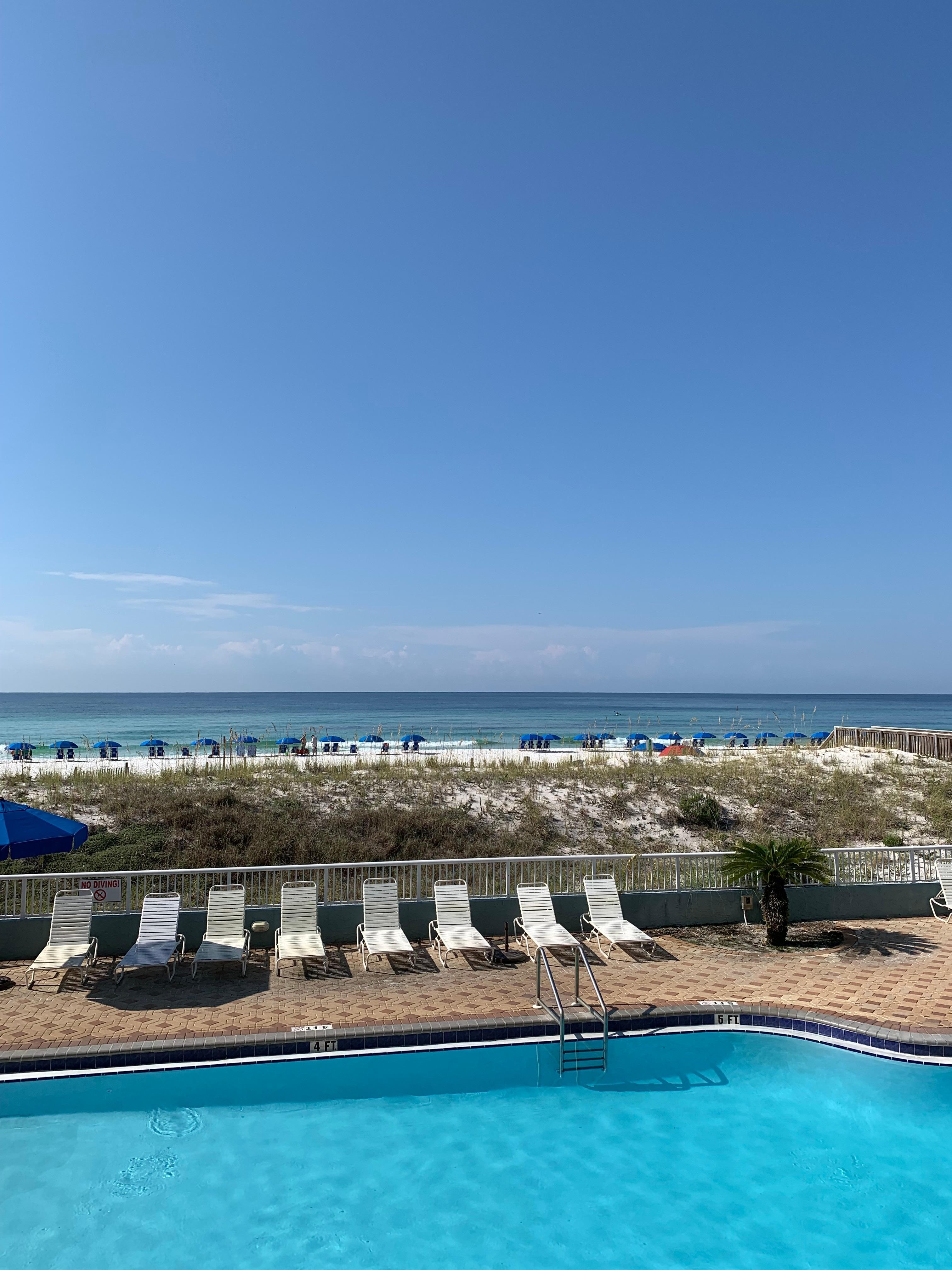 View from balcony off of living/dining room.