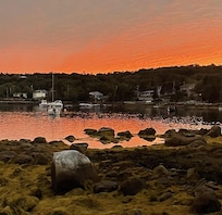 Gorgeous sunset on our last night. Wow