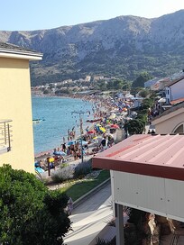 Blick auf den Strand