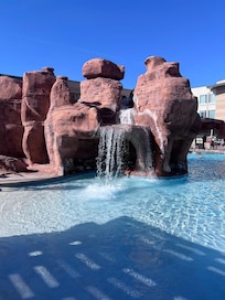 Swimming pool area