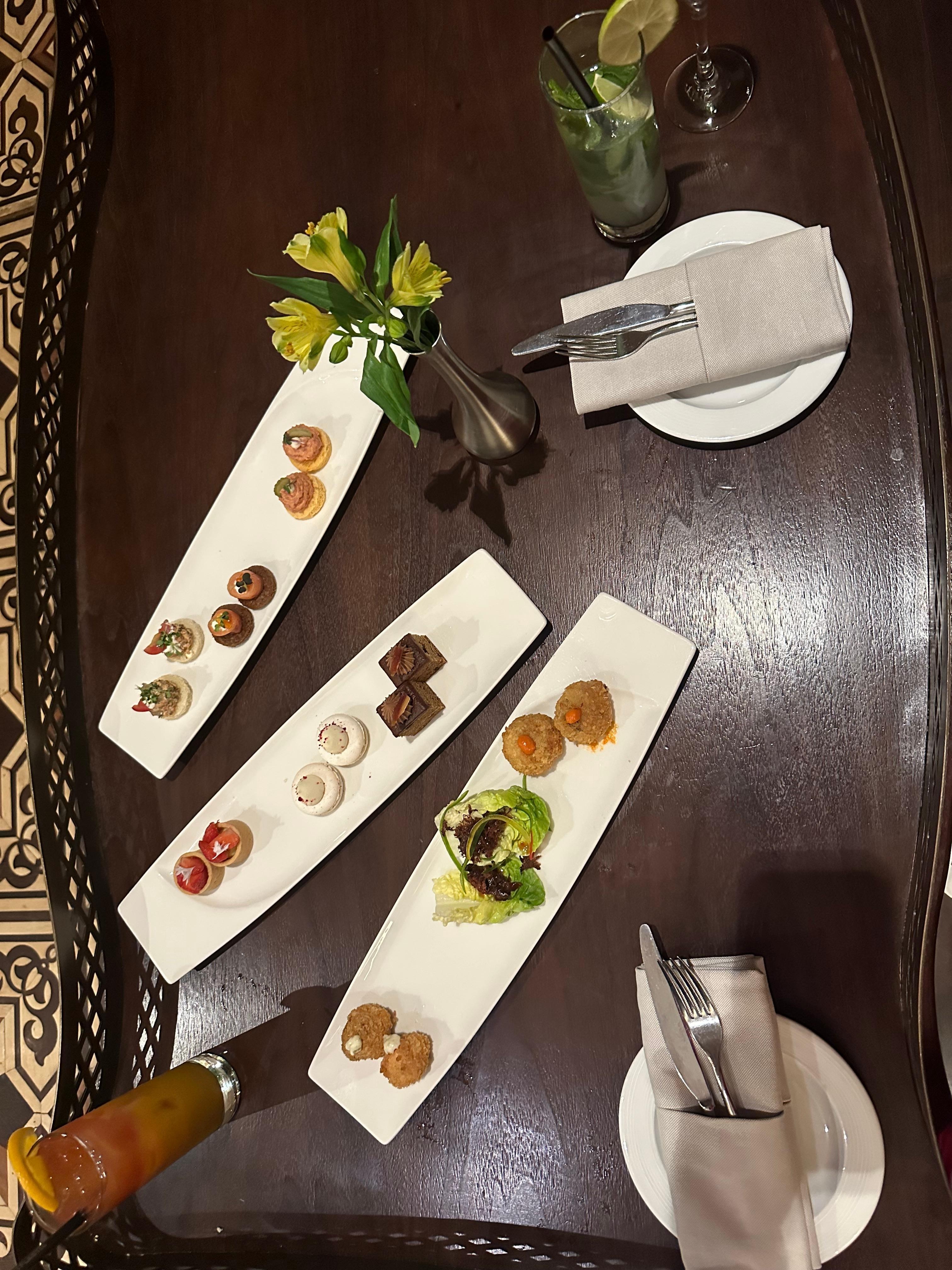 Leckere und liebevoll zubereitete Canapées