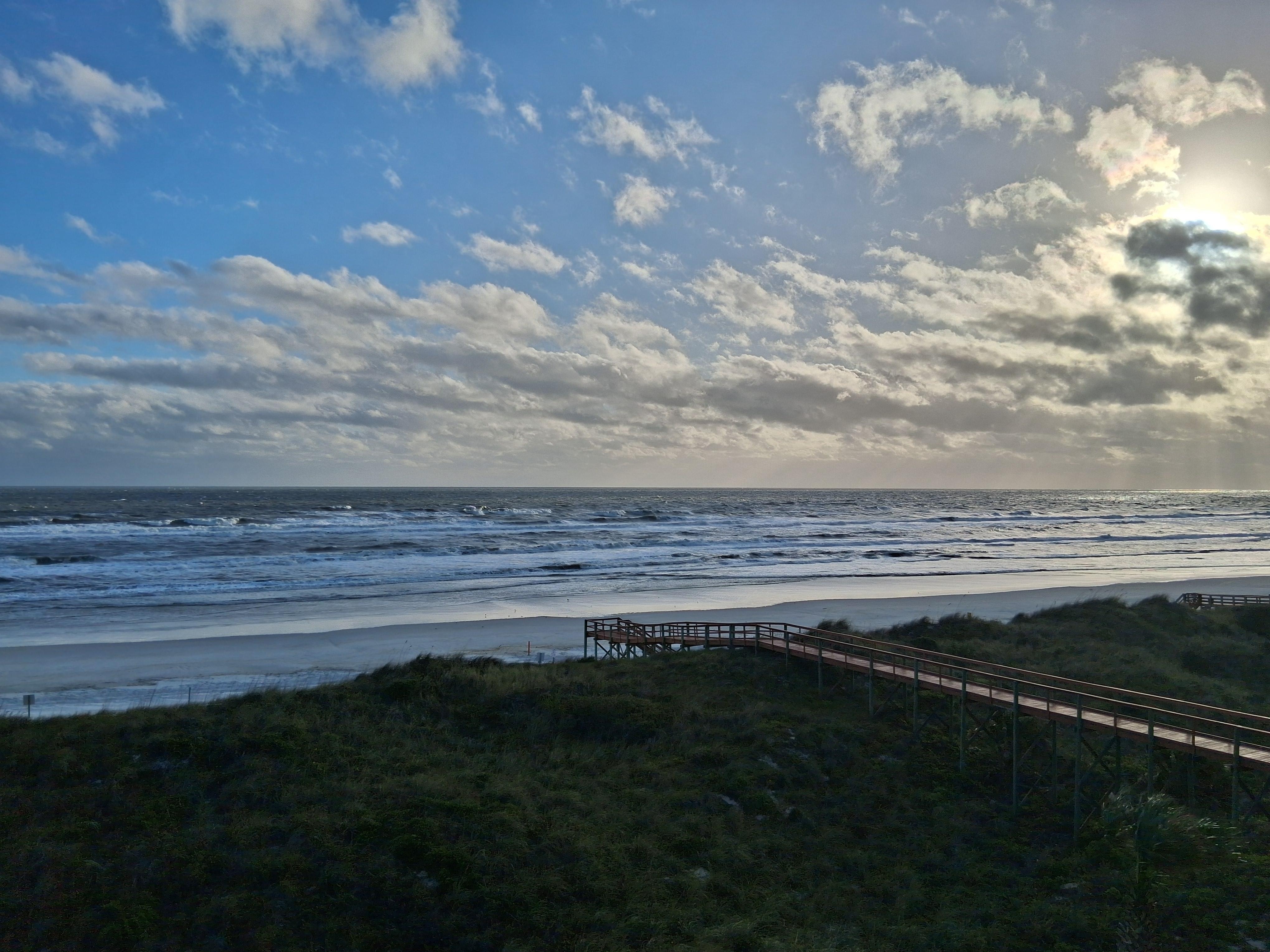 Our view from the balcony.