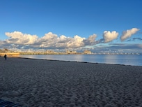 View from the beach off Commercial Street