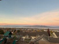 The view from the top deck.