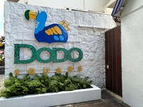 エントランスの目印