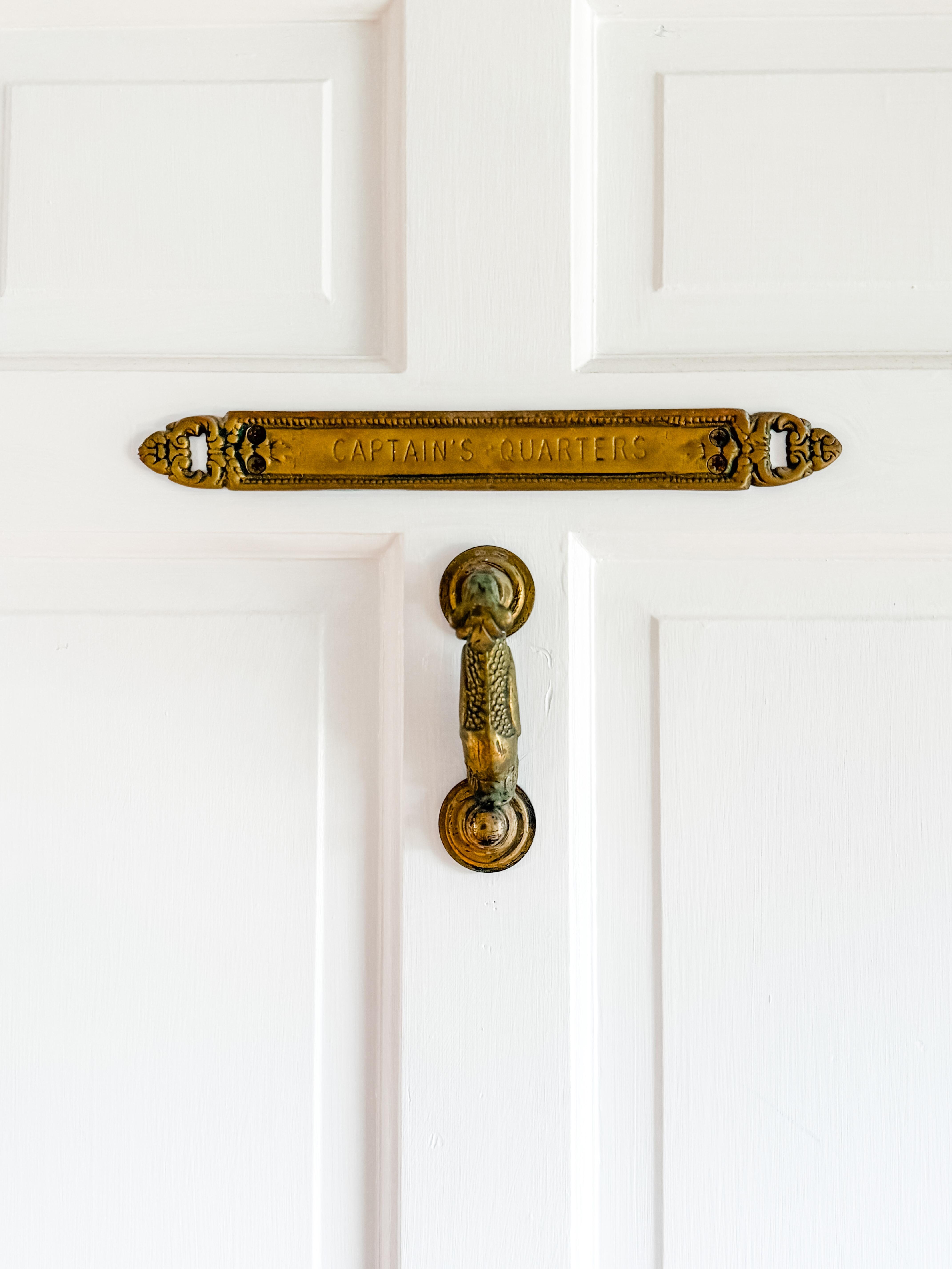 Signage - one of the many historic elements of this home! 