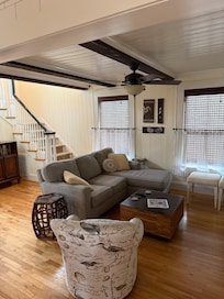 Family room off kitchen