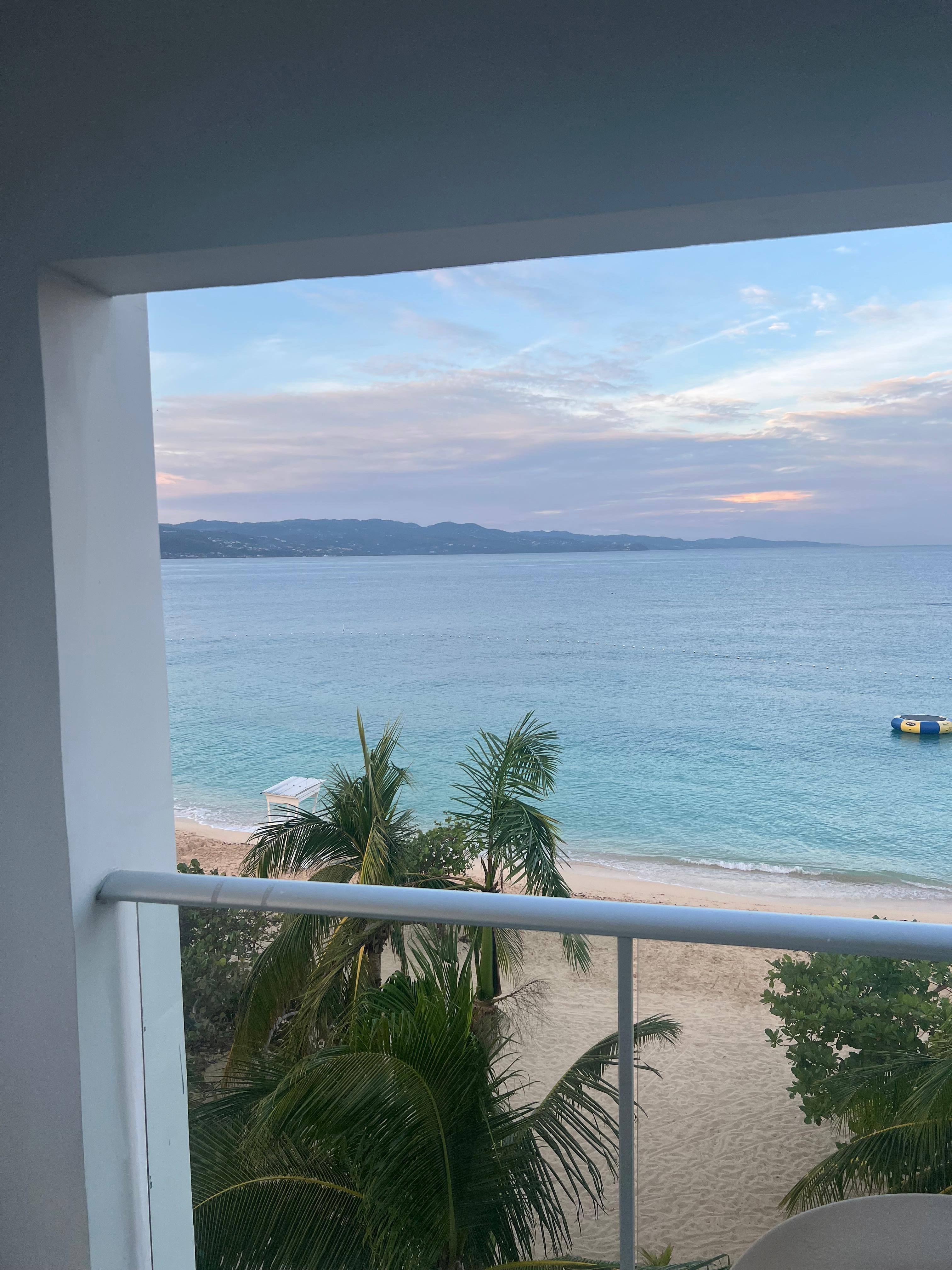 Beach view from my balcony