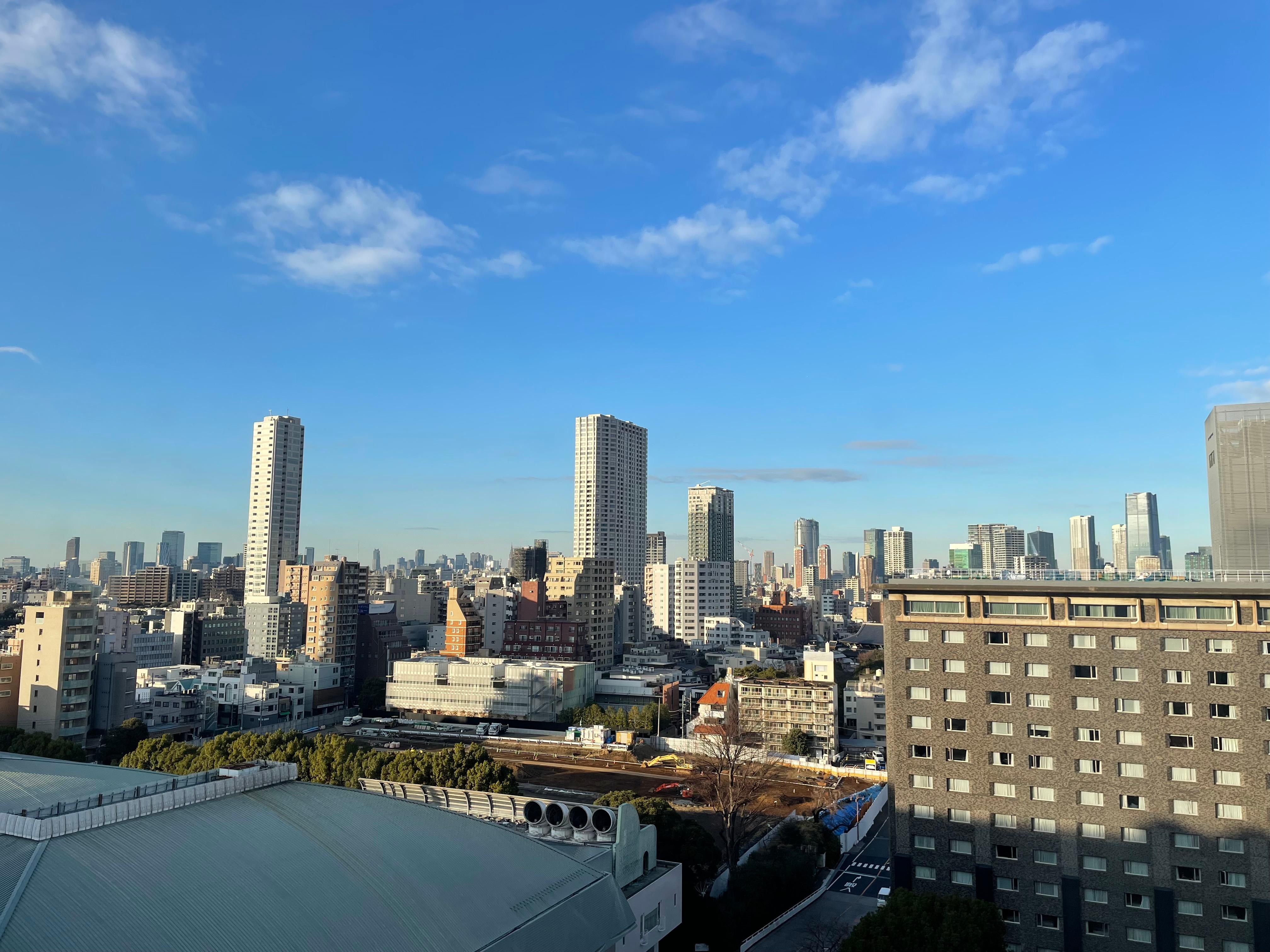 部屋からの景色