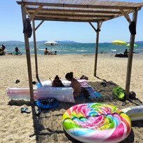 Mare bau beach Follonica nord