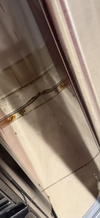 Filthy floor
