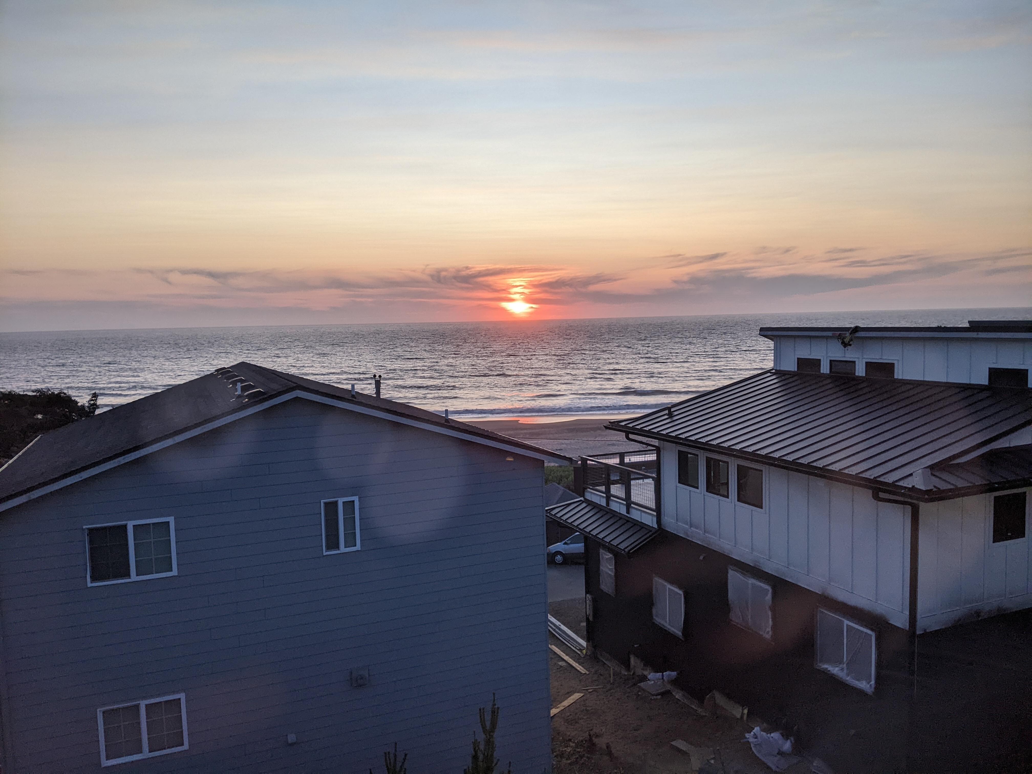 View from upper master bedroom.