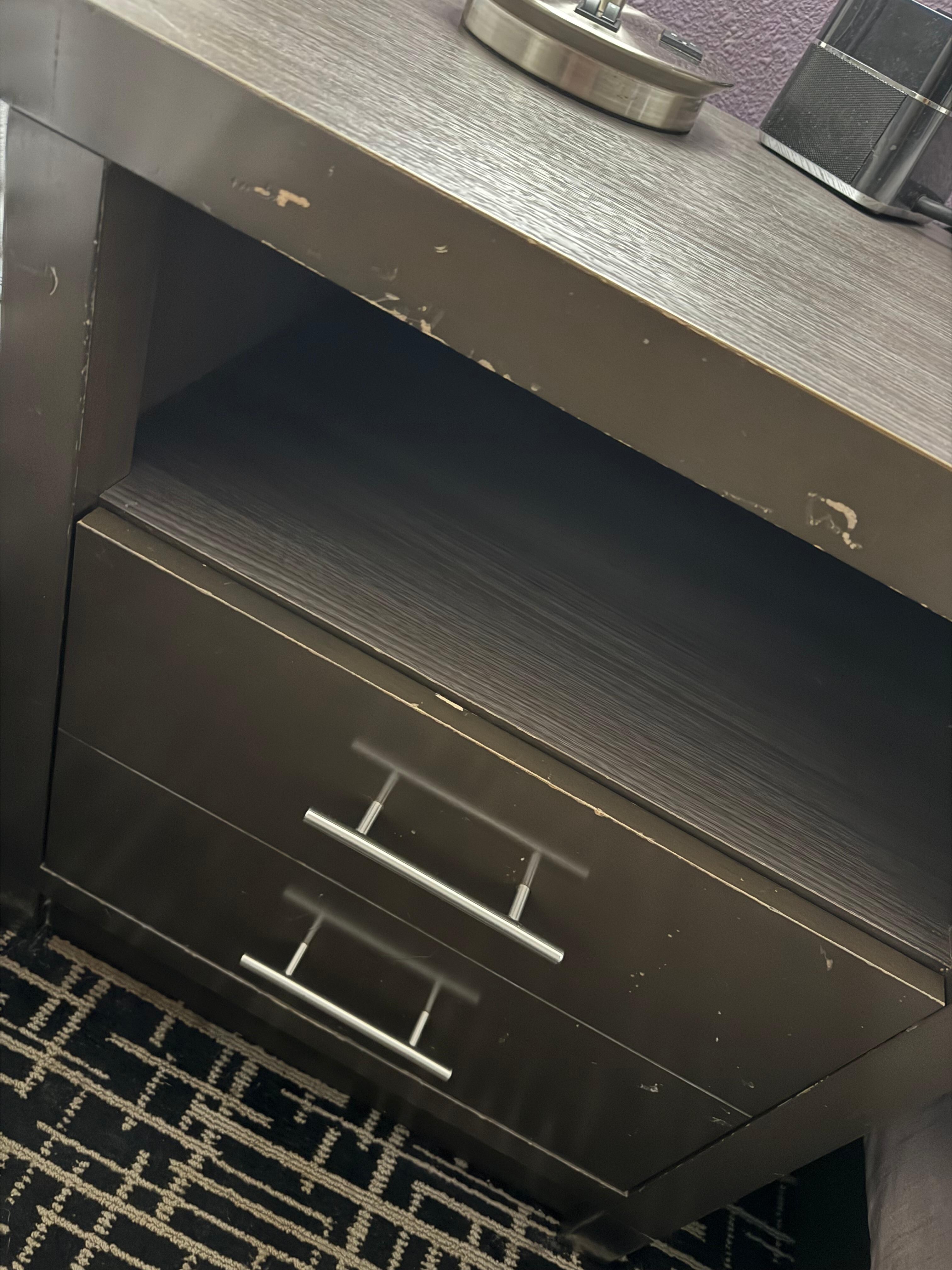 Damaged furniture 