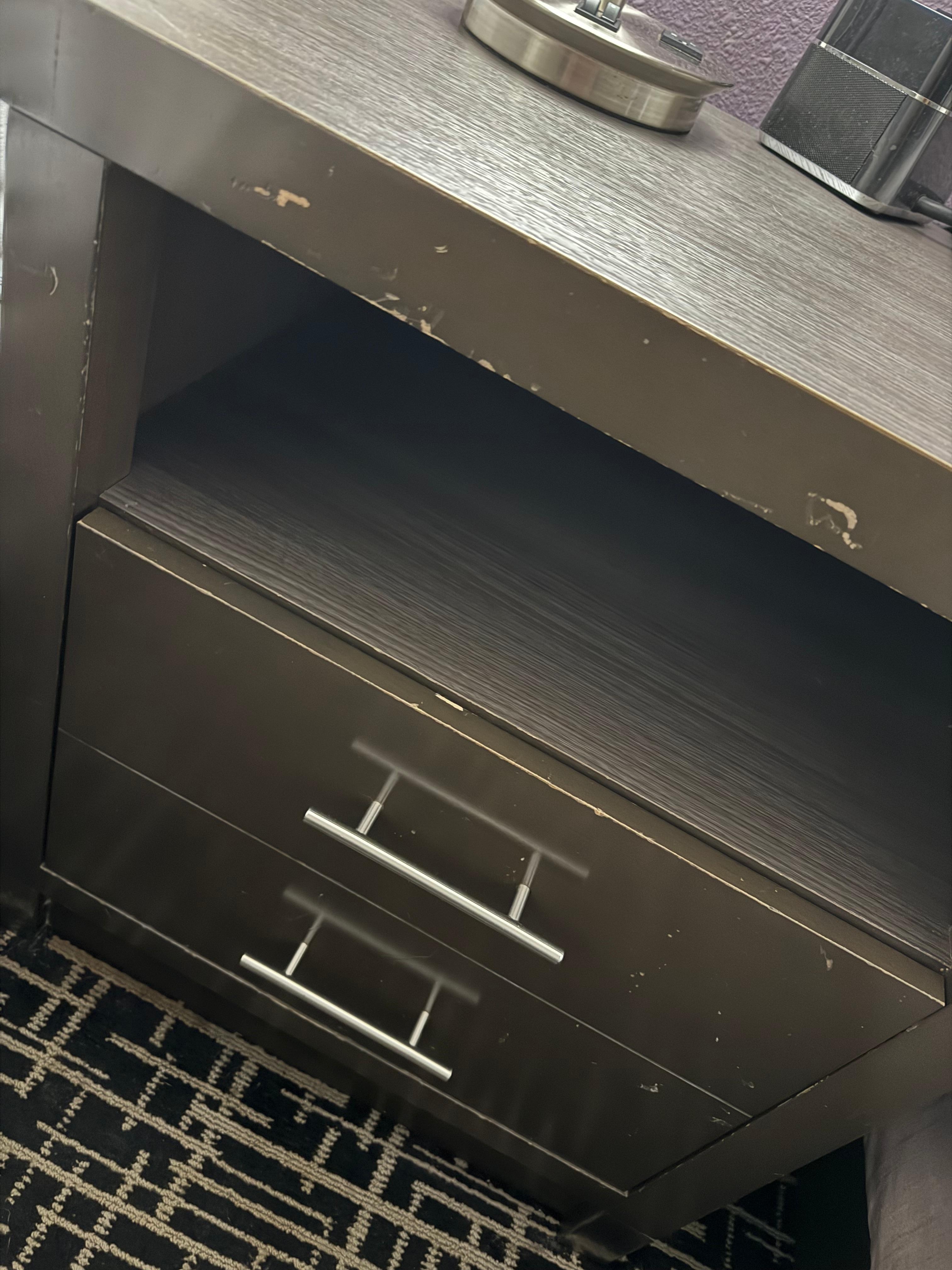 Damaged furniture