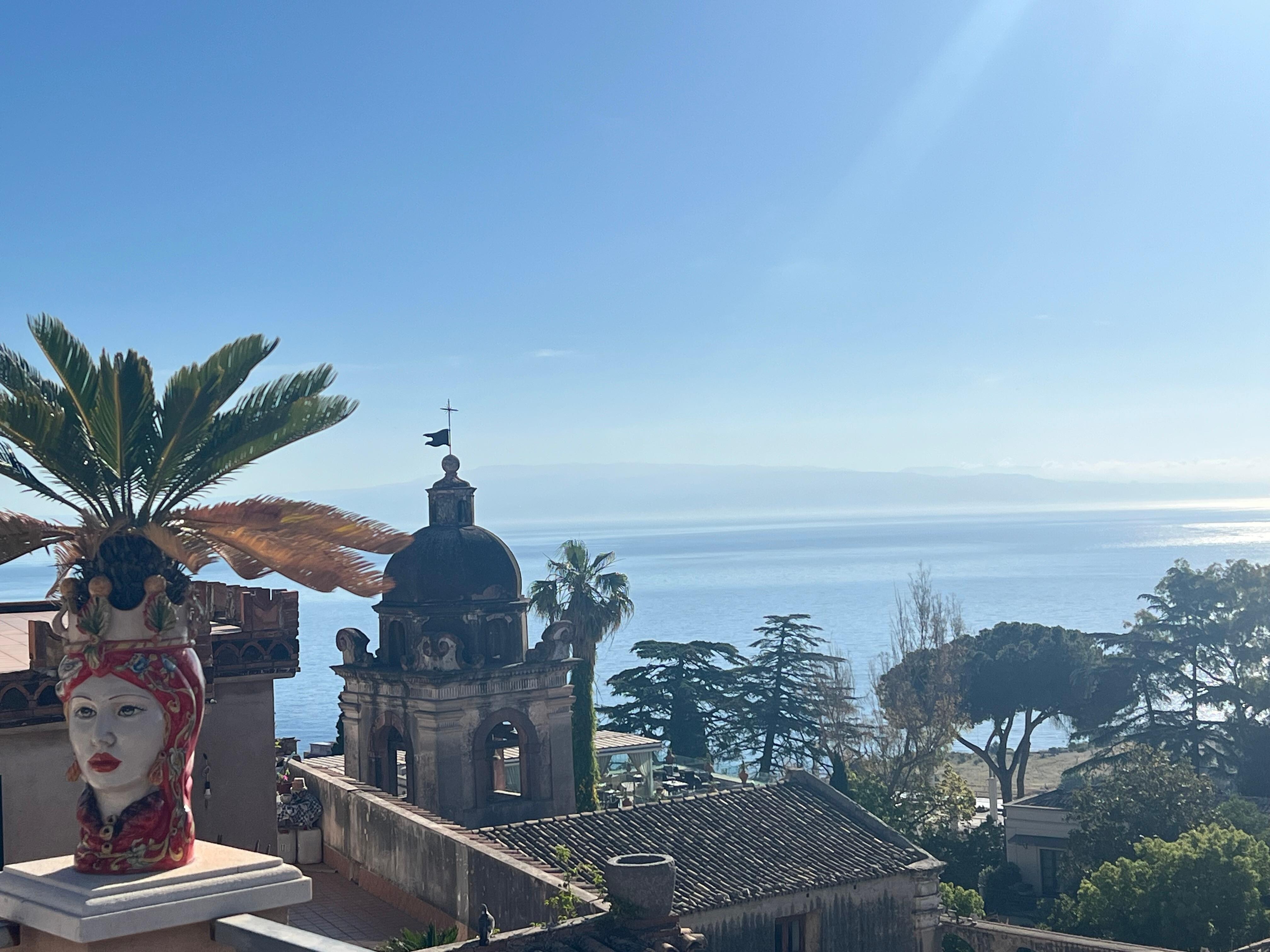 View from the rooftop deck.