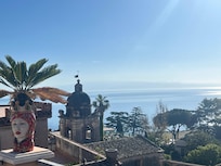 View from the rooftop deck.