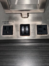 The lamp between the beds ⊠I didnât even want to touch the buttons.