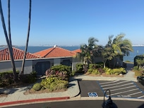 Looking from our room, you could see the San Diego skyline.