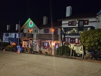 Front row of property