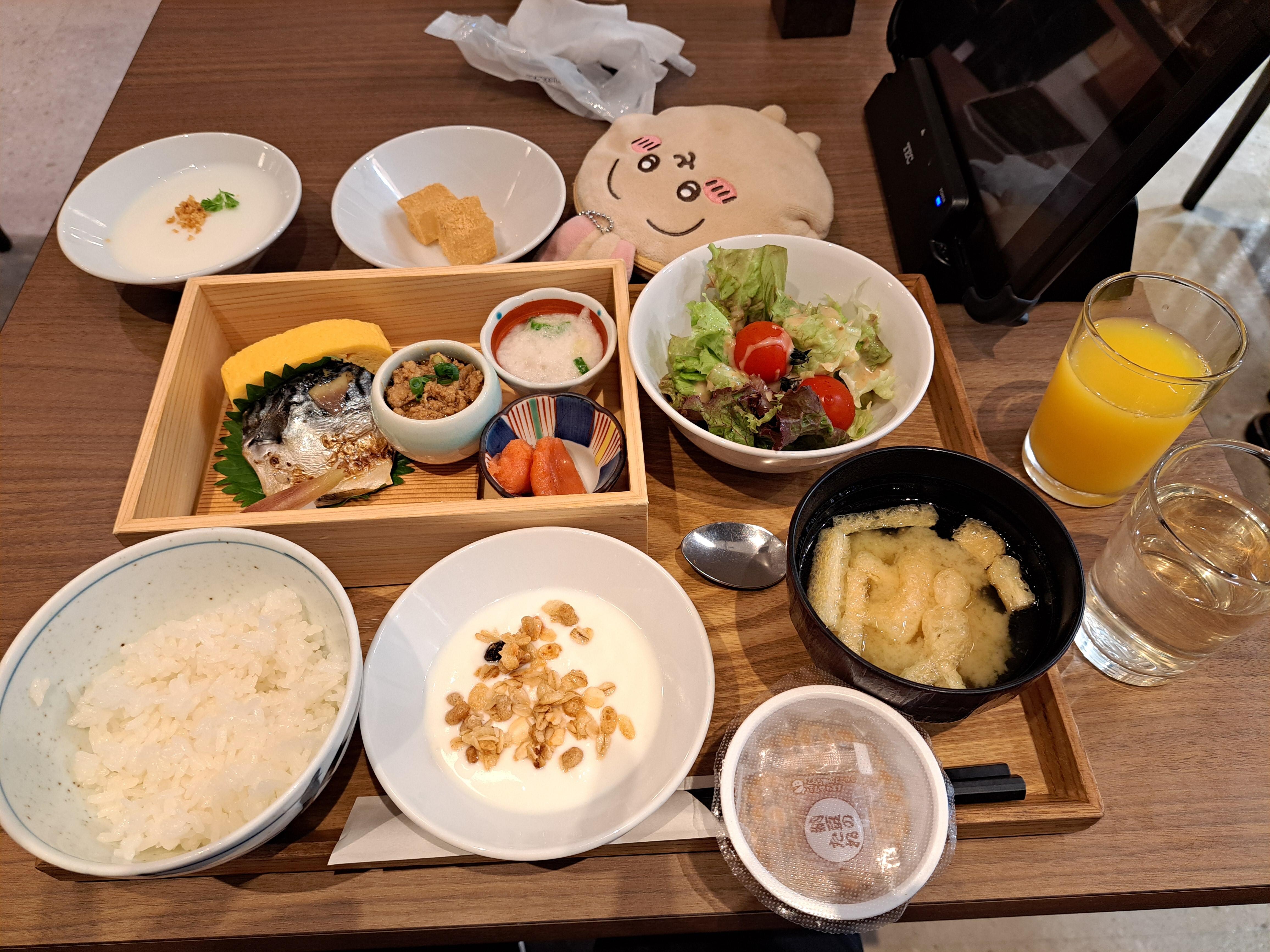 朝御飯です
とても美味しかったです