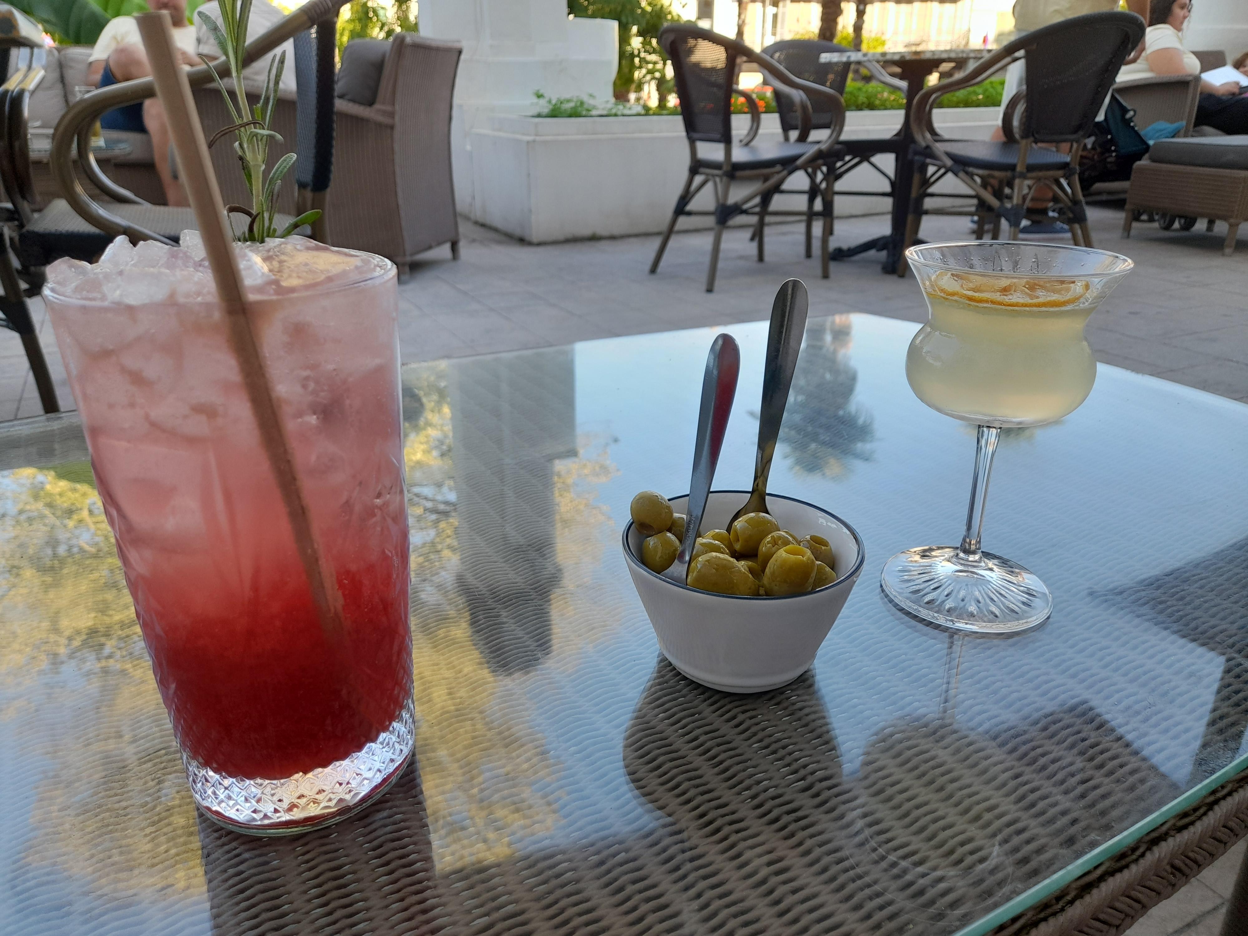 Cocktail en terrasse 