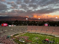 Rose Bowl sunset
