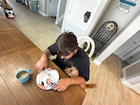 Copper trying for a bite