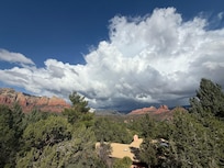 Porch view from Master Bedroom