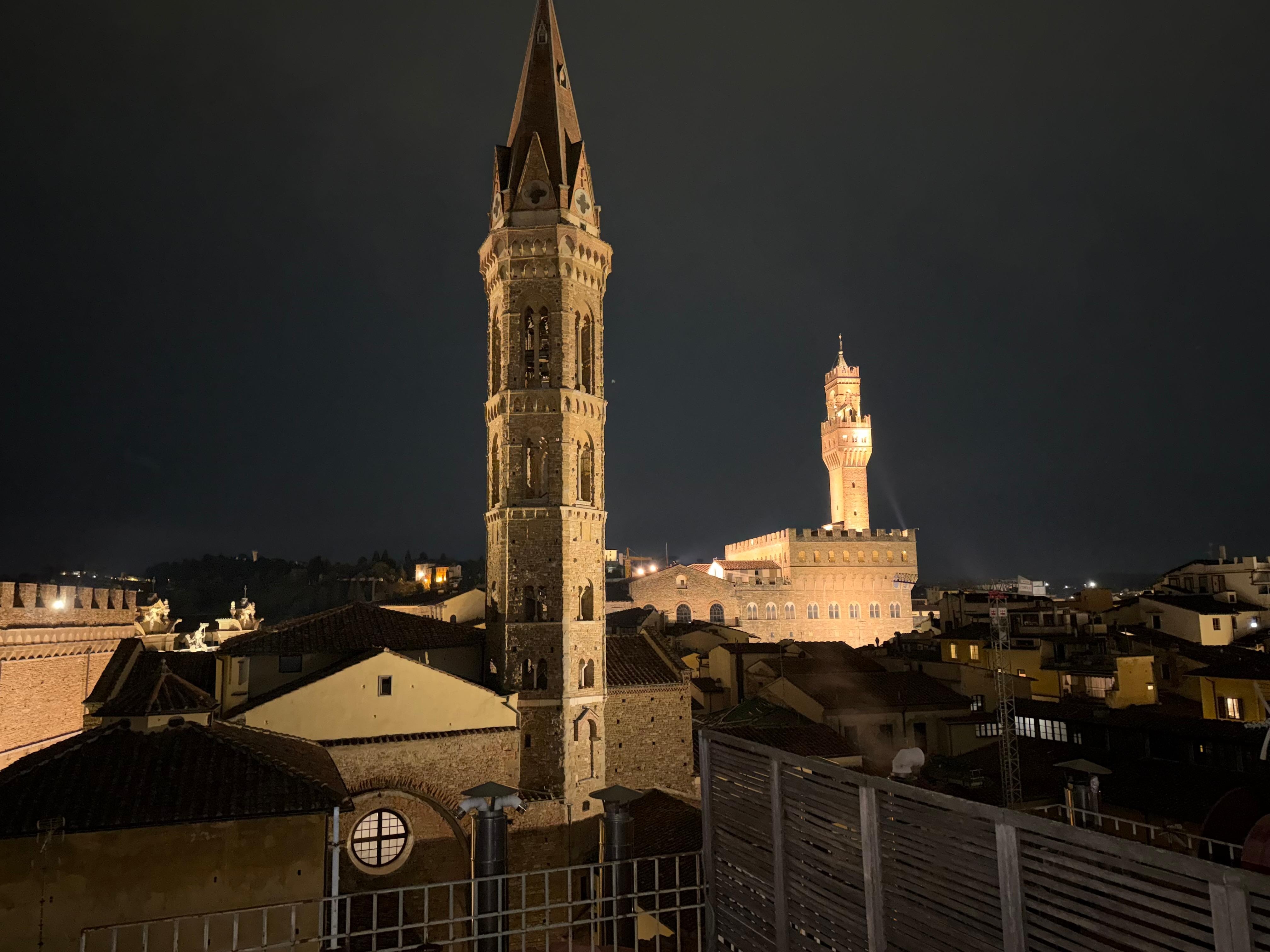 View from rooftop bar 