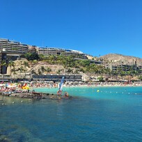 Anfi beach kort promenad från hotellet